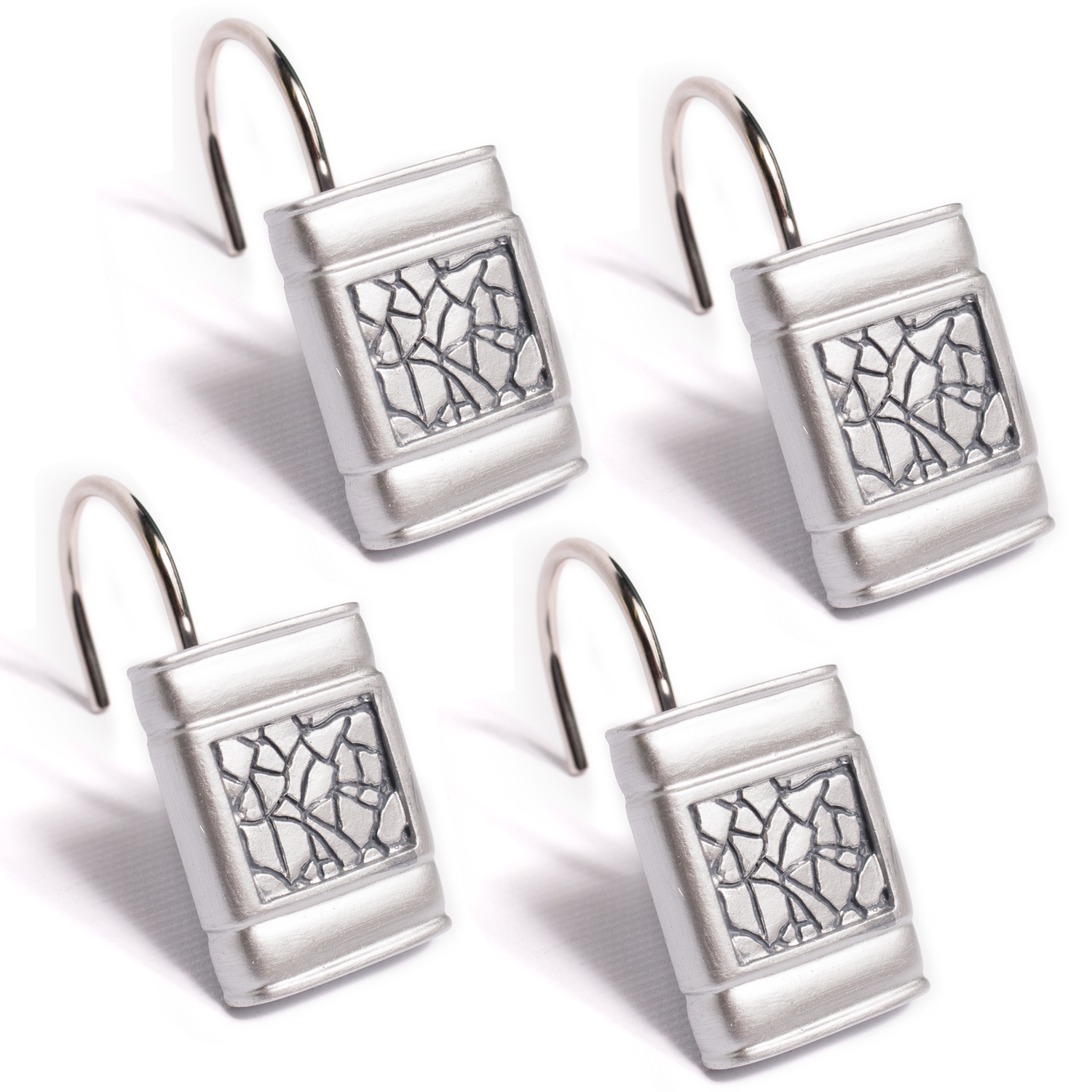 Sinatra Silver Collection 6 Piece Popular Bath Accessory Package Set