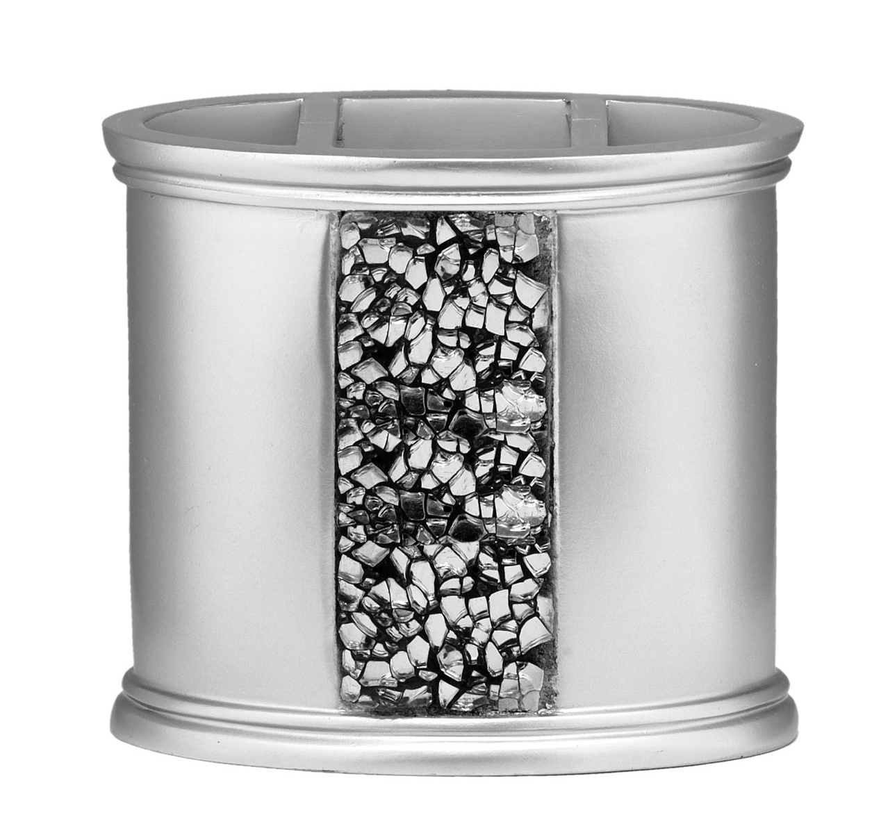 Sinatra Silver Collection 6 Piece Popular Bath Accessory Package Set