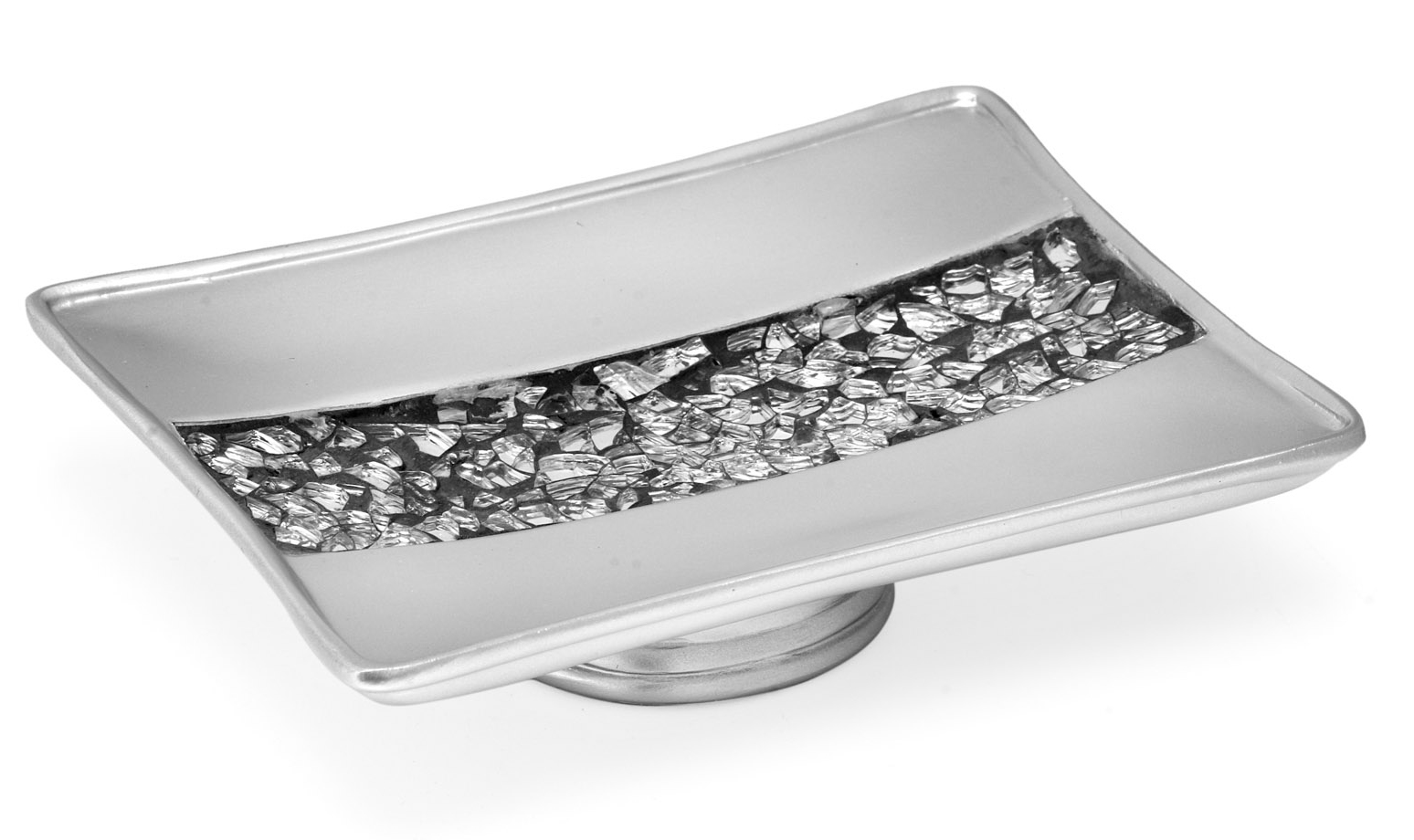 Sinatra Silver Collection 6 Piece Popular Bath Accessory Package Set