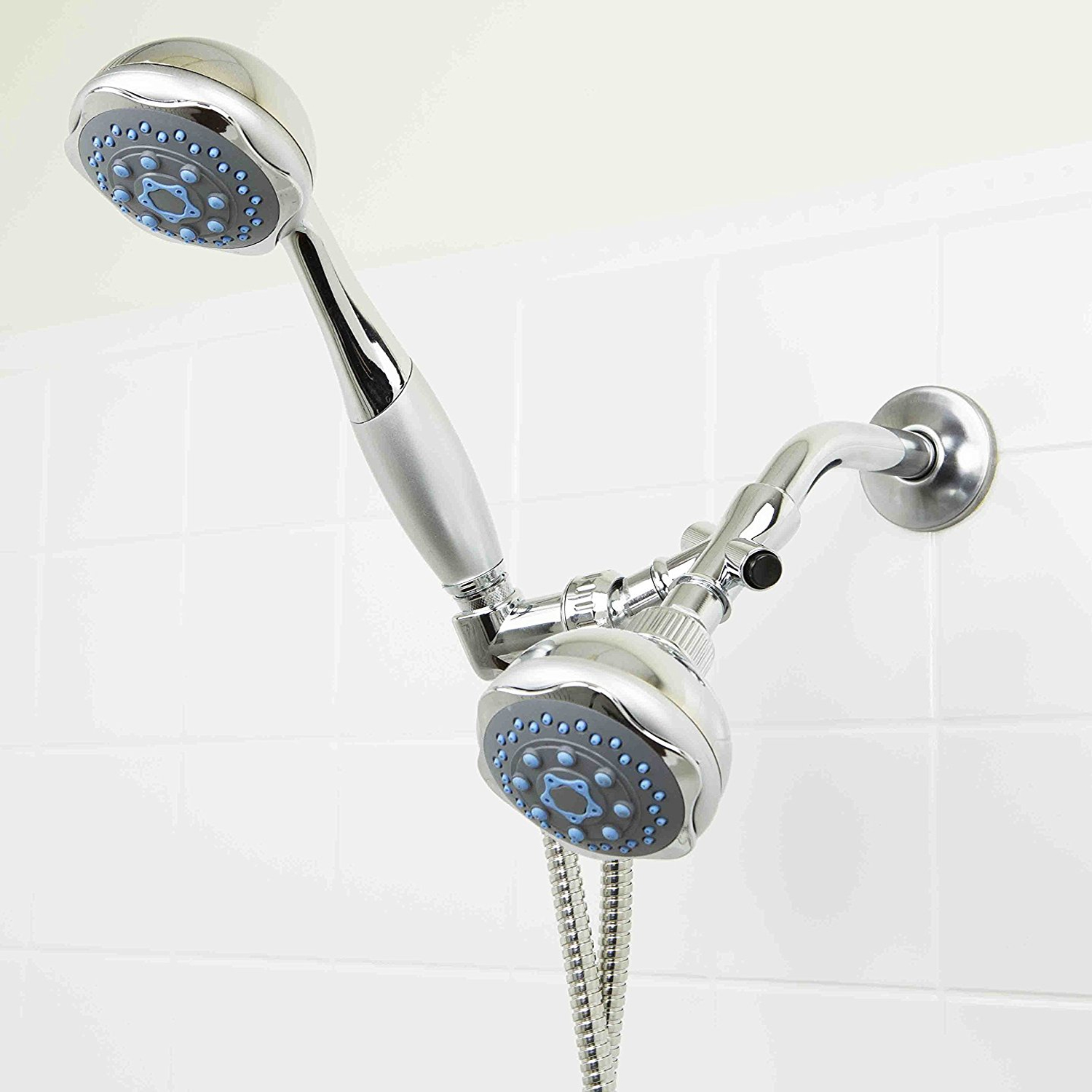 Sunbeam Twin Deluxe Bath Shower Head and Massager eBay