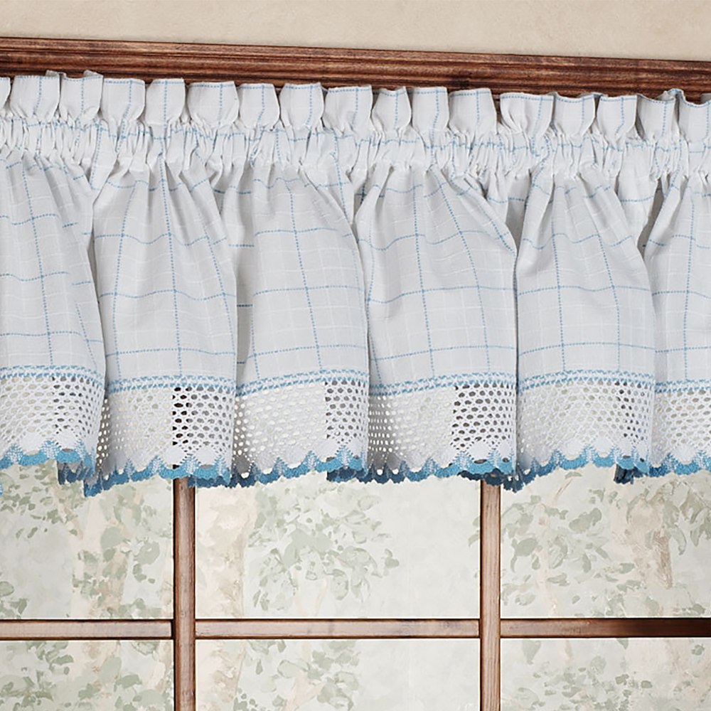 Adirondack Cotton Kitchen Window Curtains 12" x 60" Valance eBay
