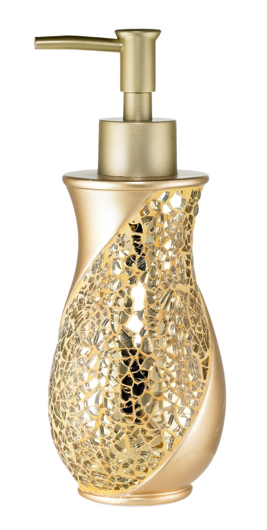 Popular Bath Sinatra Champagne Bathroom 6 Piece Accessory Collection