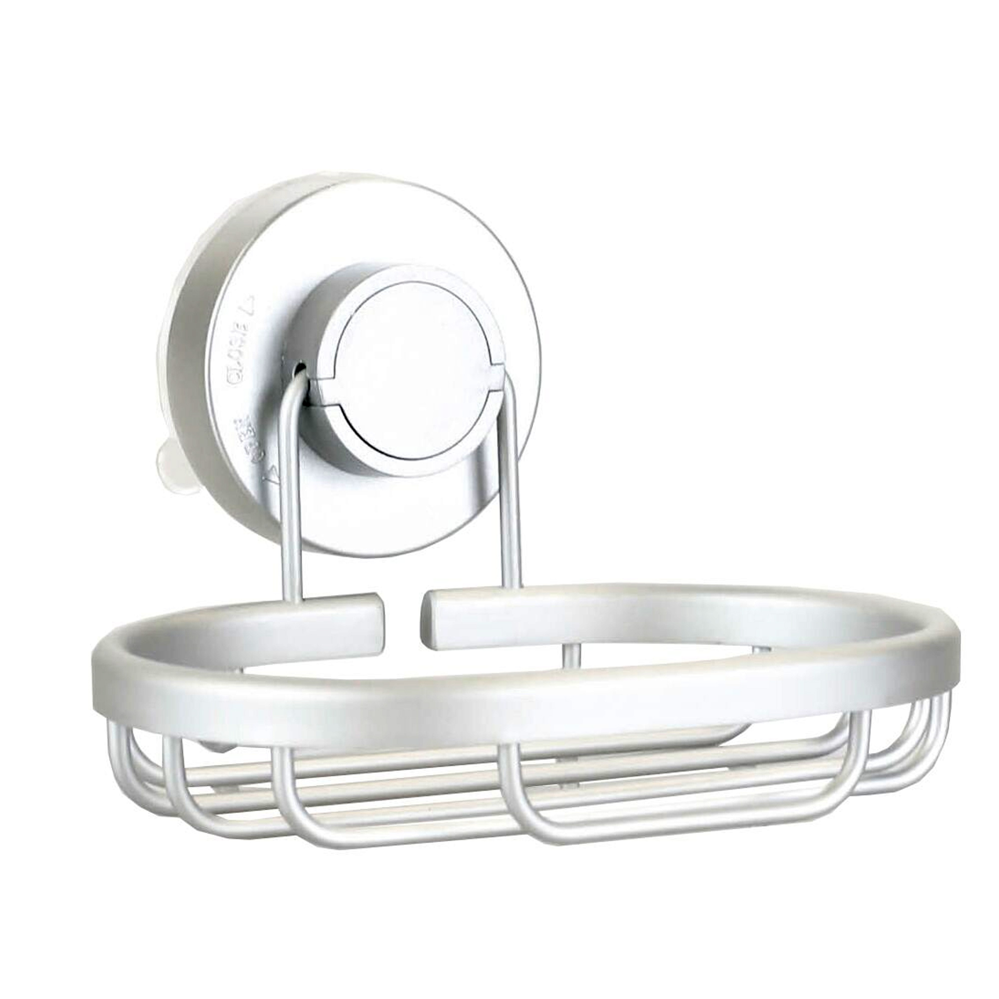 Super Suction Soap Dish Bathroom Powerful Suction Cup Soap Holder Rack Drainer